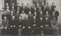 1935-1942 Cpt. Jaroš Grammar School, Brno (Vnislav top row, fifth from the right)