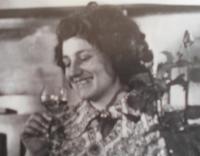 Eva střížková as a young woman