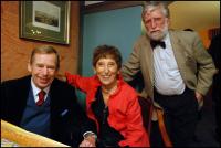 Marketa with the Havel brothers, Prague 2008