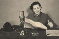 In the radio, 1952