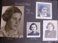 Members of kvuca Ester which Ellen Berger led before the war