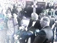 Pohřeb Bohuše Bárty, otce pamětníka, rok 1953, 1.snímek