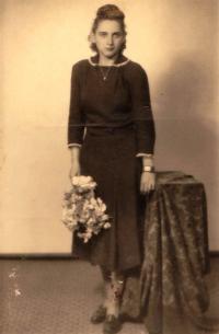 Witness at the age of twenty in Kraslice region in 1950