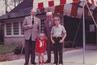 Eric Hehner, A.C.Nor (uprostřed), Peter Nor, Nicola Nor  Ottawa, květen 1979