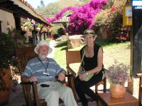 Jiří a Jana Nor, v Jižní Americe, Villa de Leyva, Colombia 2013