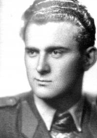 Michal Kurucar in army service (1957)