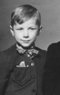 as a young boy