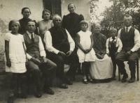 Family Zielonka. Szeroka, about 1930