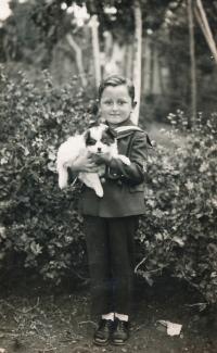 Josef Škrábek - childhood 