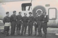 Karel Schoř‘s Flight Crew (1943, Jaroslav Novák second from the right)