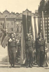 Spojenečtí osvoboditelé, Pardubice, květen 1945