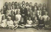 1st class, general school; Libor is first from left, second row above