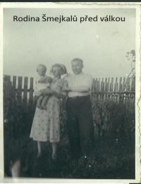 Rodina Šmejkalova před válkou