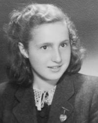 Sister Radoslava Knápková (Brovjáková) in 1944