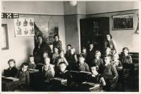 School photos of Richard Vyškovský from Vienna, 1935-6