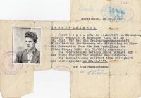 Identifikační doklad po příchodu do Rakouska