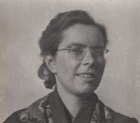 Dana Seidlová in the 1960s