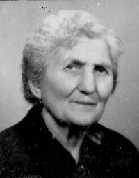 Marie Nemajerová, the mother