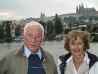 Jan Kucera with his wife