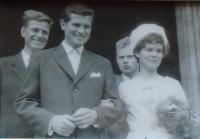 06 - Jan Fulín - svatba v roce 1964 