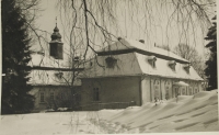 Lojovice Hall in the 1940s