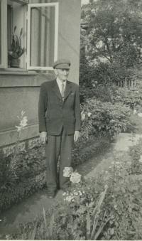Grandfather Jindrich Bartos in 1960s