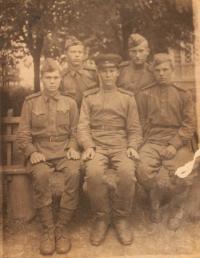 Kolesnikov and fellow fighters 1943