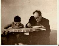 Ivan with his father, Prague about 1960