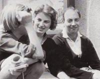 Hanuš Gaertner with Salomea Genin, Berlin 1964