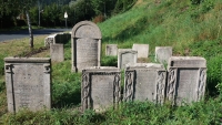 Restored Jewish cemetery in Bečov