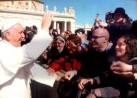 sr. Bonaventúra Terézia Šmídová with Pope Francis (2016)