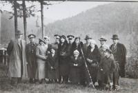 Czechs in the village Bohdan in Carpathian Ruthenia