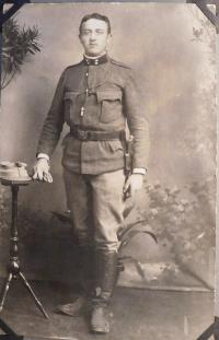 Tchán František Ruprich v Rakousko-uherské armádě v 1. světové válce