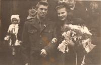 svatba ve vojenském 1949
