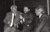 S Josefem Tomášem, 1992