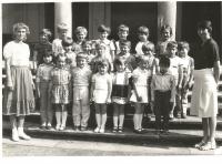 In the kindergarten in the town of Josefův Důl