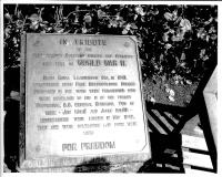 Památník československým letcům, vojákům a parašutistům, kteří provedli atentát na Heydricha, Leamington Spa
