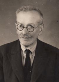 Karel Kafka - Chana's grandfather who died in Terezin in 1942