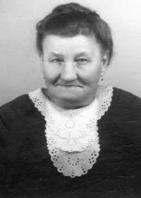 Granny Amálie Petlachová - Svobodová from Brno in 1940