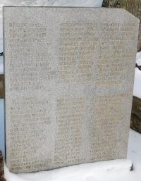 Pomník padlých ve světových válkách v Malé Morávce