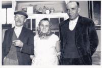 Grandparents and blind uncle