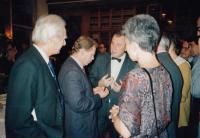with Vaclav Havel, 1992