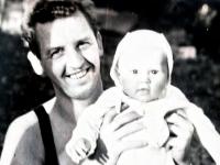 Witness with his daughter Alena in 1963