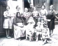 As a small boy with his family in Košice in 1930s