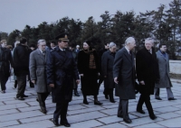 Witness during her political career, parliamentary trip to Turkey and Greece, witness in the middle, third from the right Alexander Dubček, third from the left Jaroslav Mlčák, first from the left Jiří Kubík, 1991 or 1992