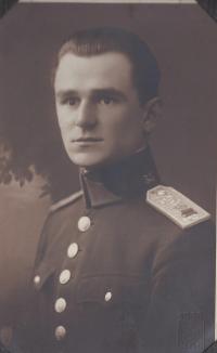 Josef Herget v uniformě