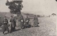 Military exercise in Milovice, 1926