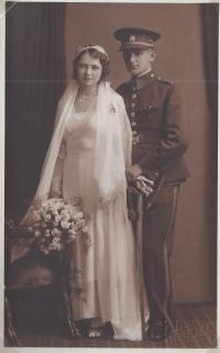 Wedding of Josef and Ludmila Herget