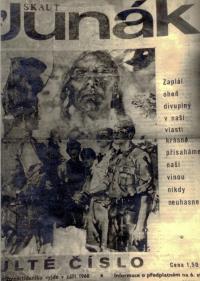A cover of scout magazine Junák