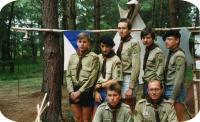 Scout camp Záblatí 1990